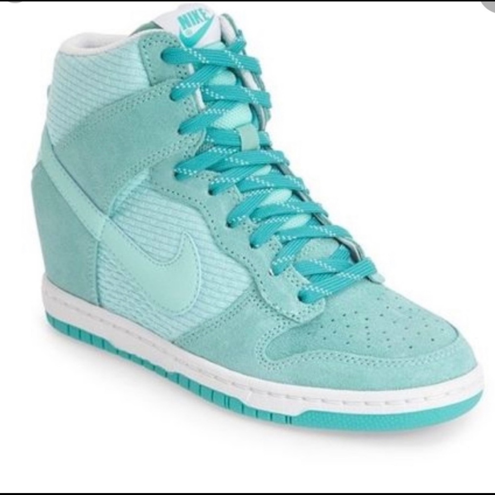 Nike Dunk Sky Hi Wedge Sneakers - Artisan Teal
